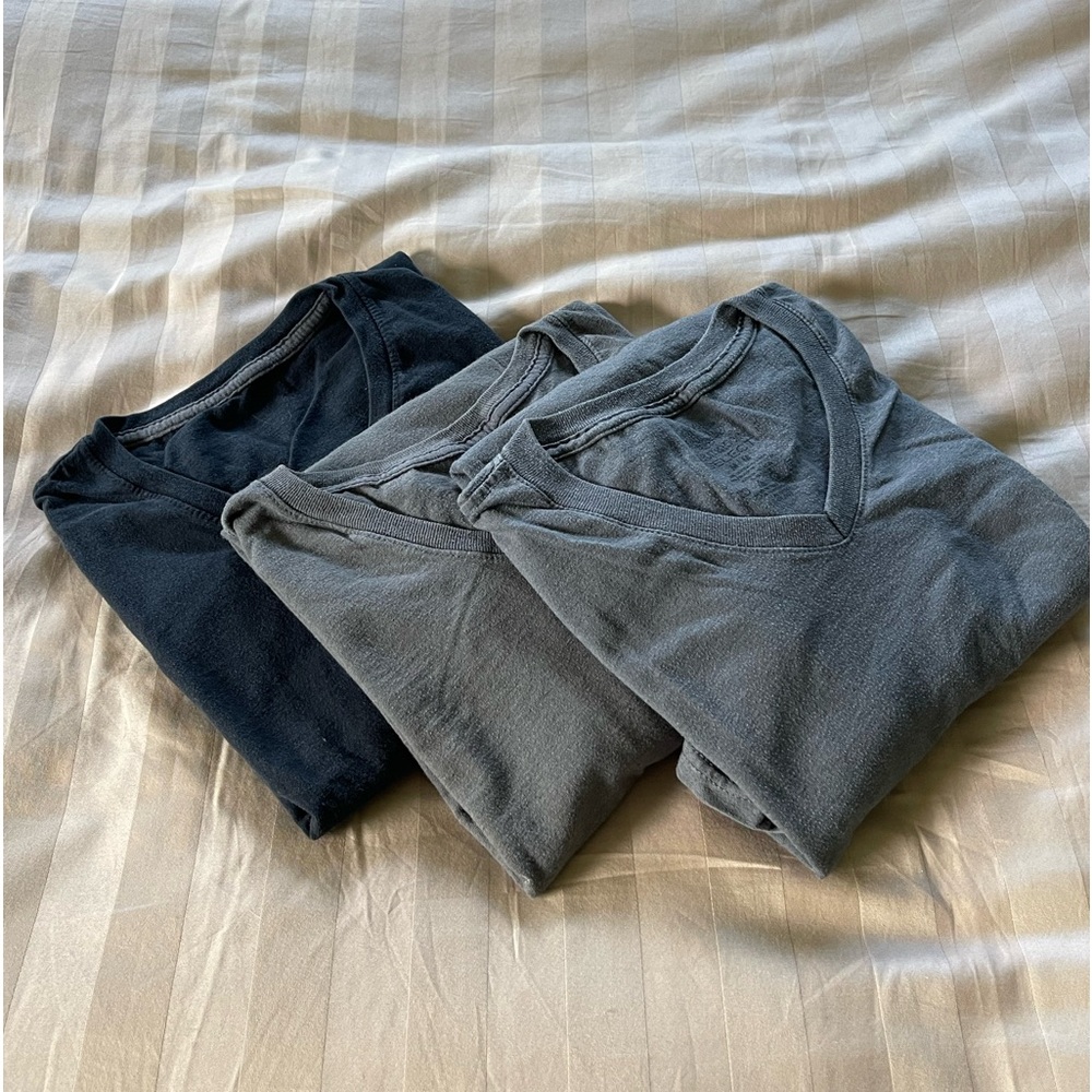 3 Fruit of the Loom Tees